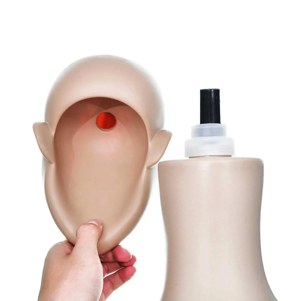 Child Mannequin Display Torso Removable Arms Rotating Beige
