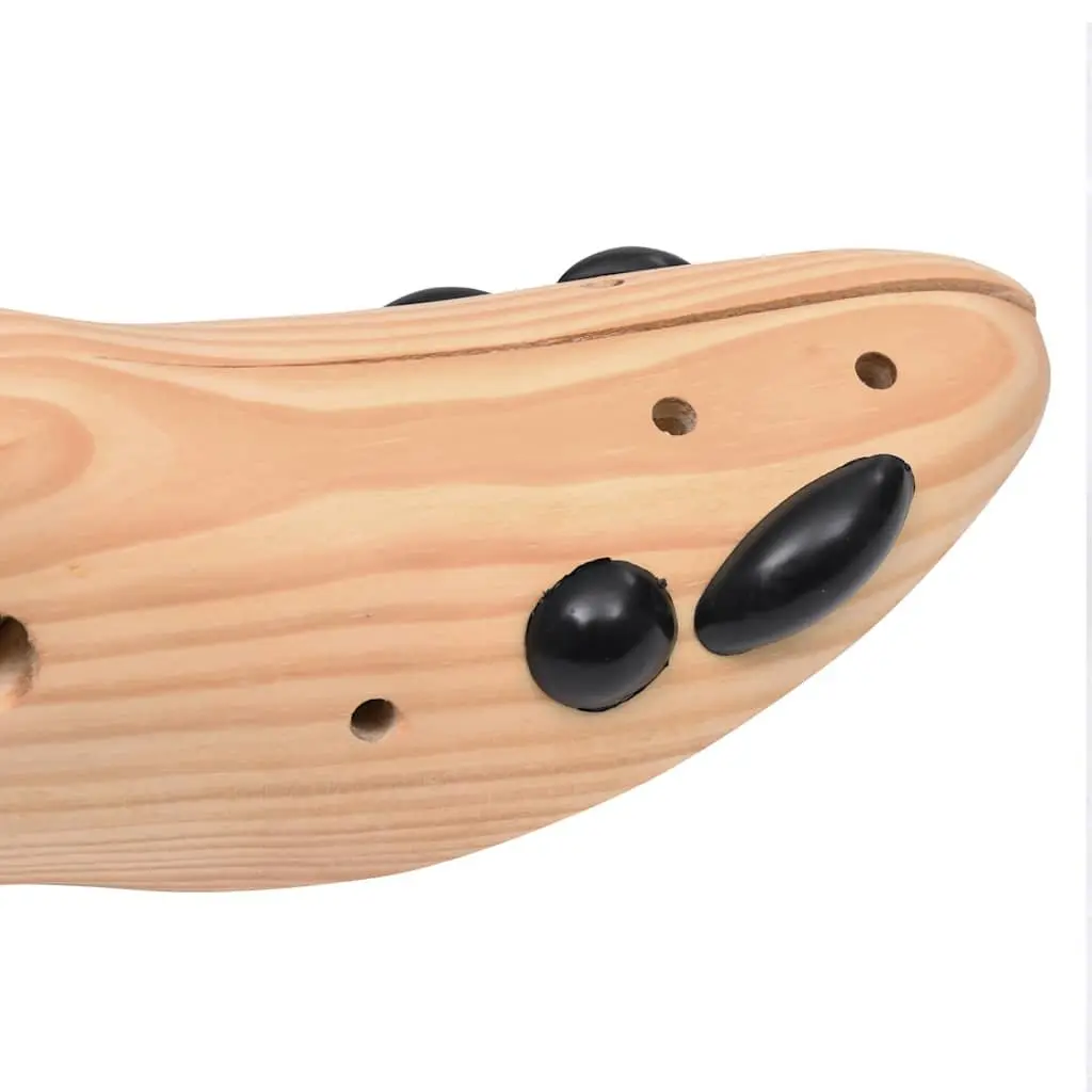 Wooden Shoe Trees Moisture Absorbing Size 36-40 Brown