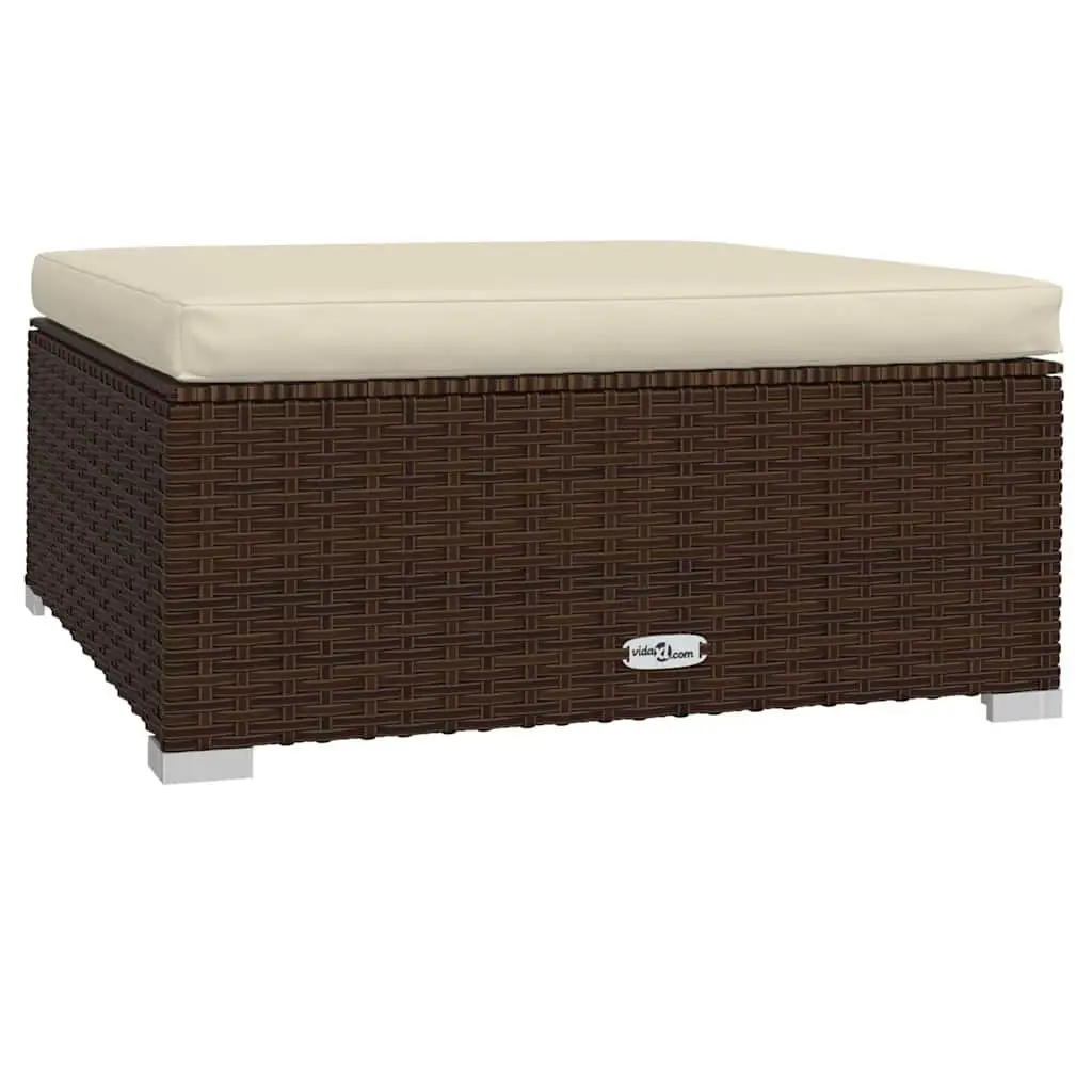 7 Piece Garden Lounge Set Poly Rattan Modular Outdoor Patio Furniture with
