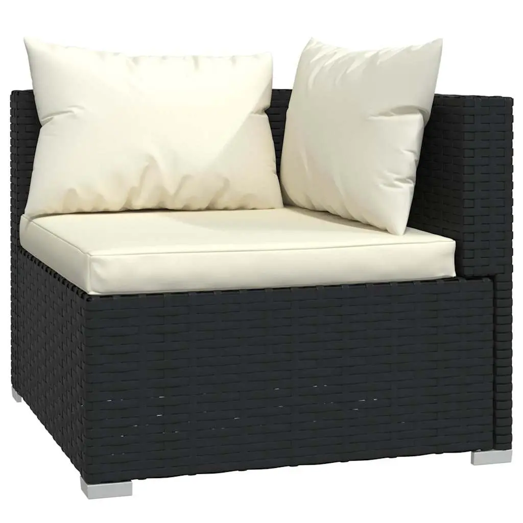 7 Piece Poly Rattan Garden Lounge Set Outdoor Patio Furniture with Cushions