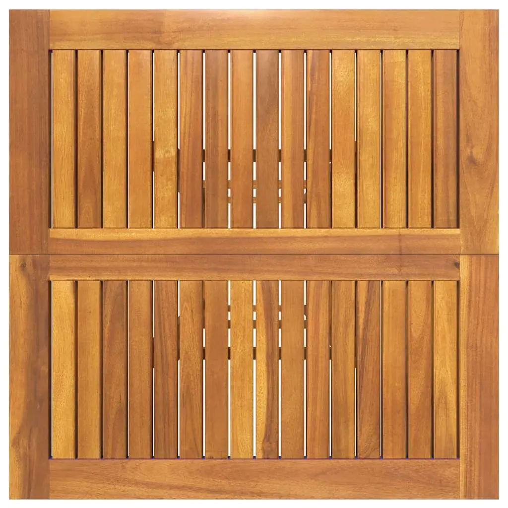Outdoor Bar Set 5 Piece Brown Solid Wood Acacia Garden Patio Furniture Foldable