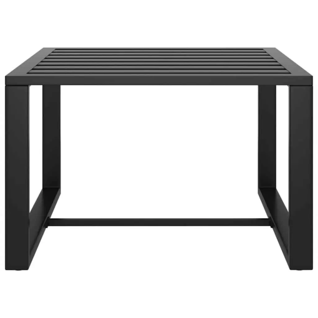 3 Piece Garden Lounge Set Modular Patio Furniture Aluminium Anthracite with