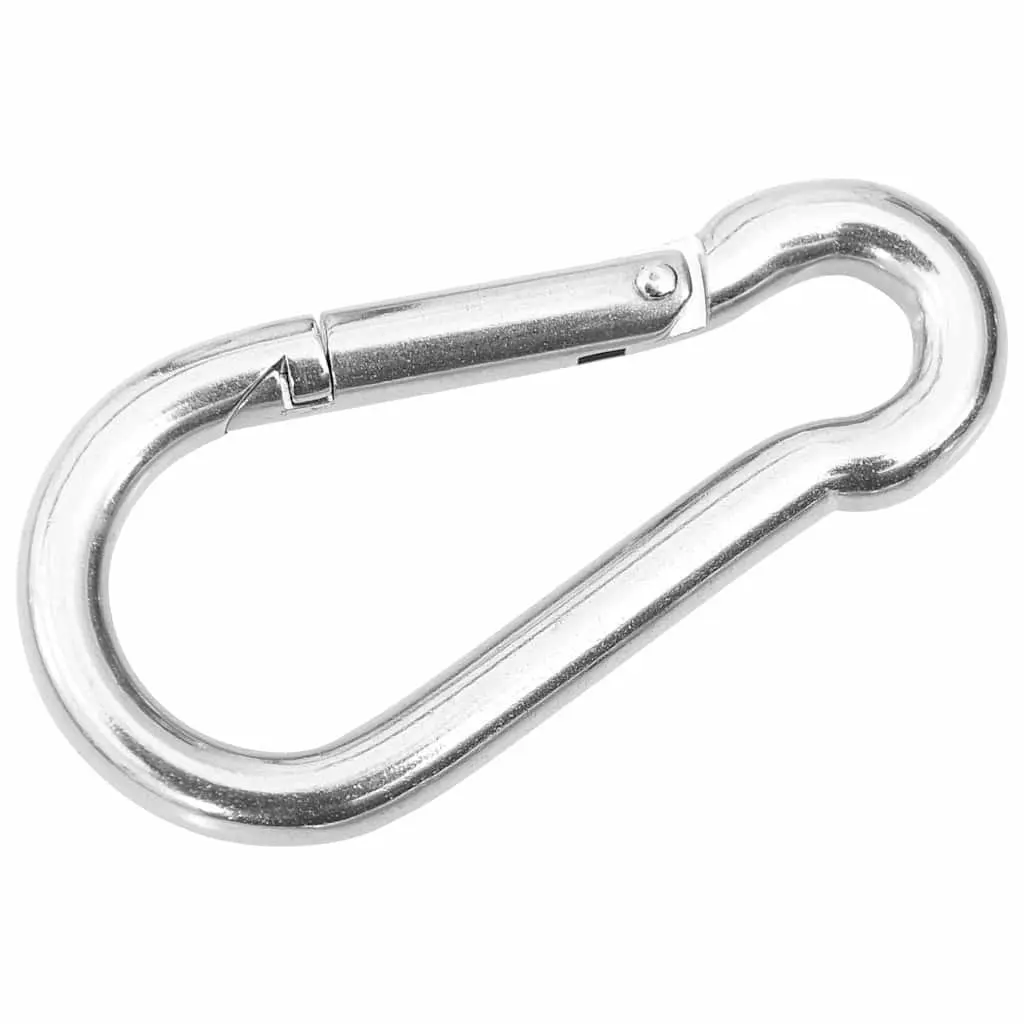 9 Piece Sunshade Sail Accessory Set Stainless Steel Fitting Carabiner Turnbuckle