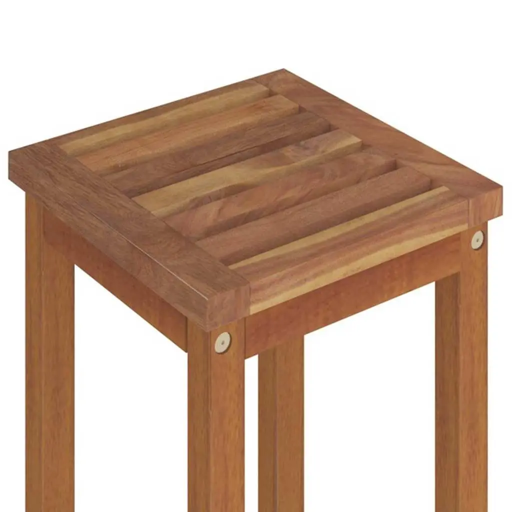 5 Piece Garden Bar Set Solid Acacia Wood Outdoor Furniture Patio Bistro Table
