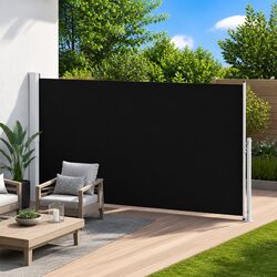 Retractable Side Awning 200x500cm Patio Garden Outdoor Sunshade Privacy Screen