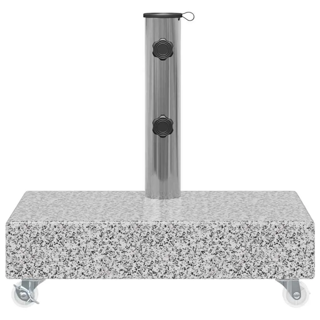 Outdoor Umbrella Base Heavy Duty Granite Grey Parasol Holder Garden Patio Stand