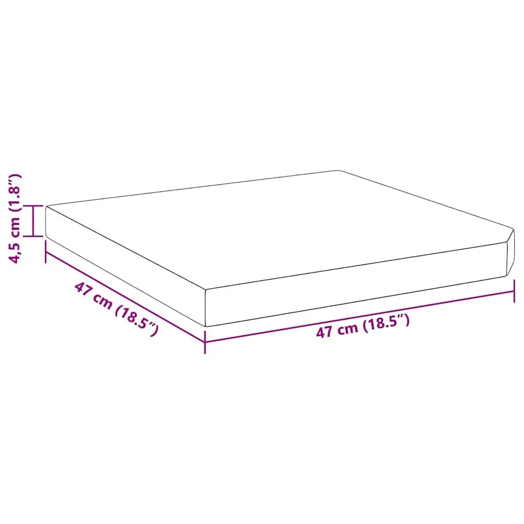 Umbrella Weight Plate Square Black Granite Base Stand 25kg