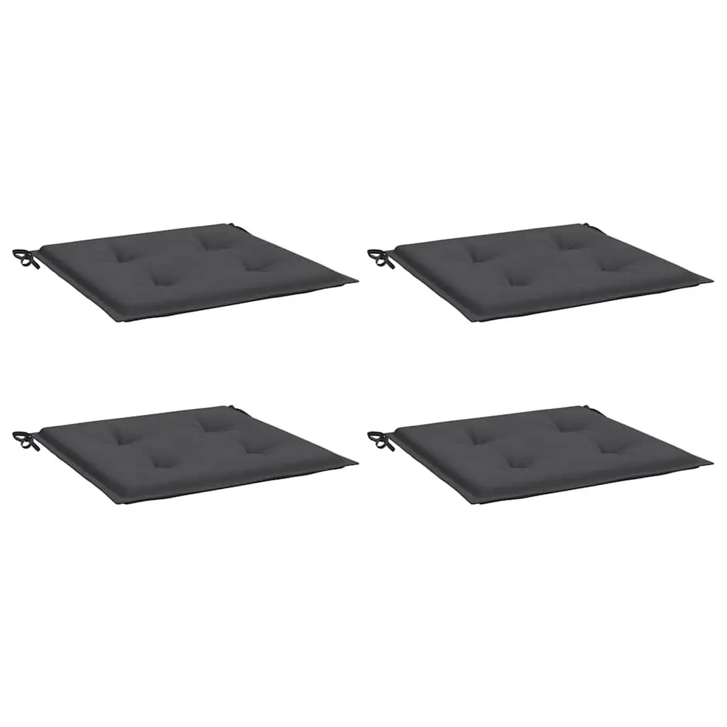 Garden Chair Cushions 4 pcs Oxford Fabric Anthracite Outdoor Patio Seat Pad