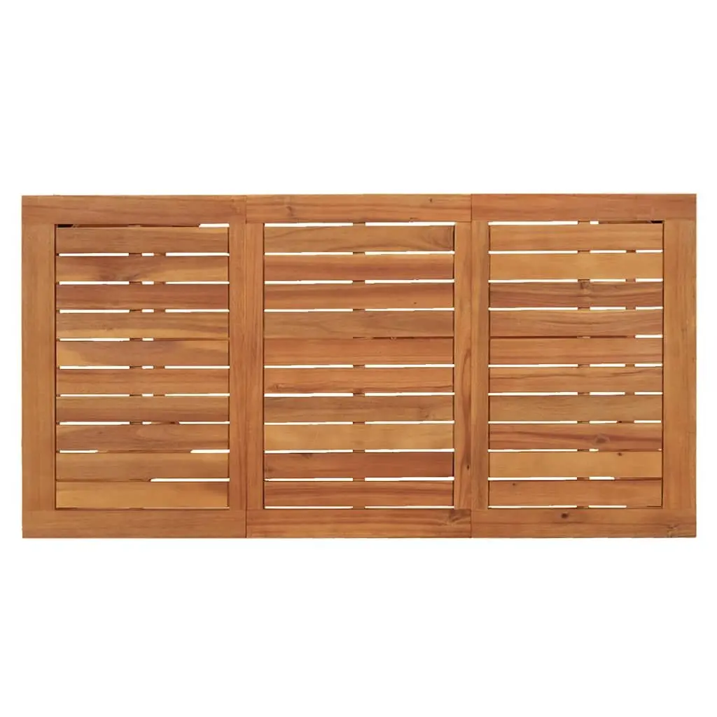7 Piece Garden Bar Set Solid Acacia Wood Outdoor Furniture Brown