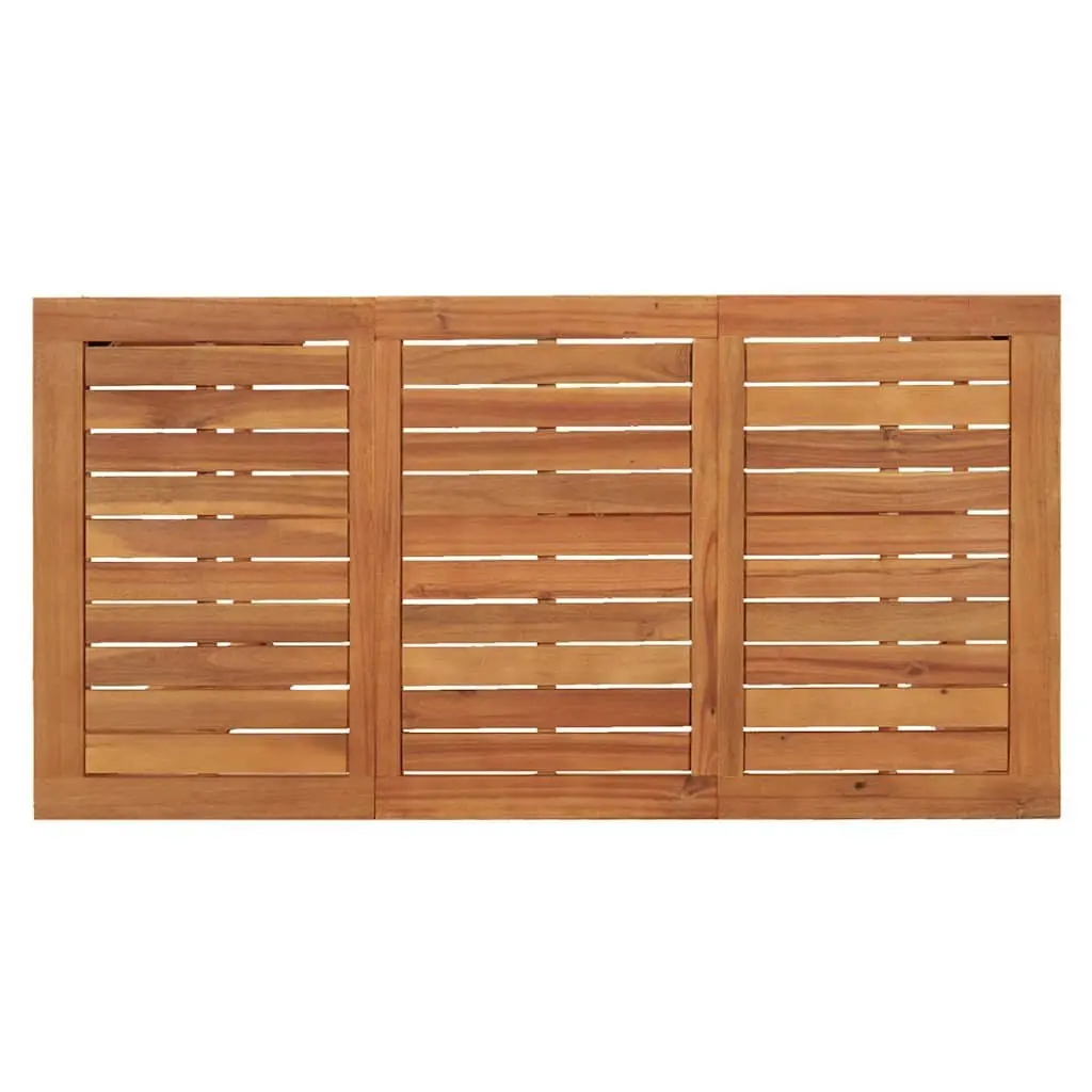 5 Piece Garden Bar Set Solid Acacia Wood Brown Outdoor Furniture