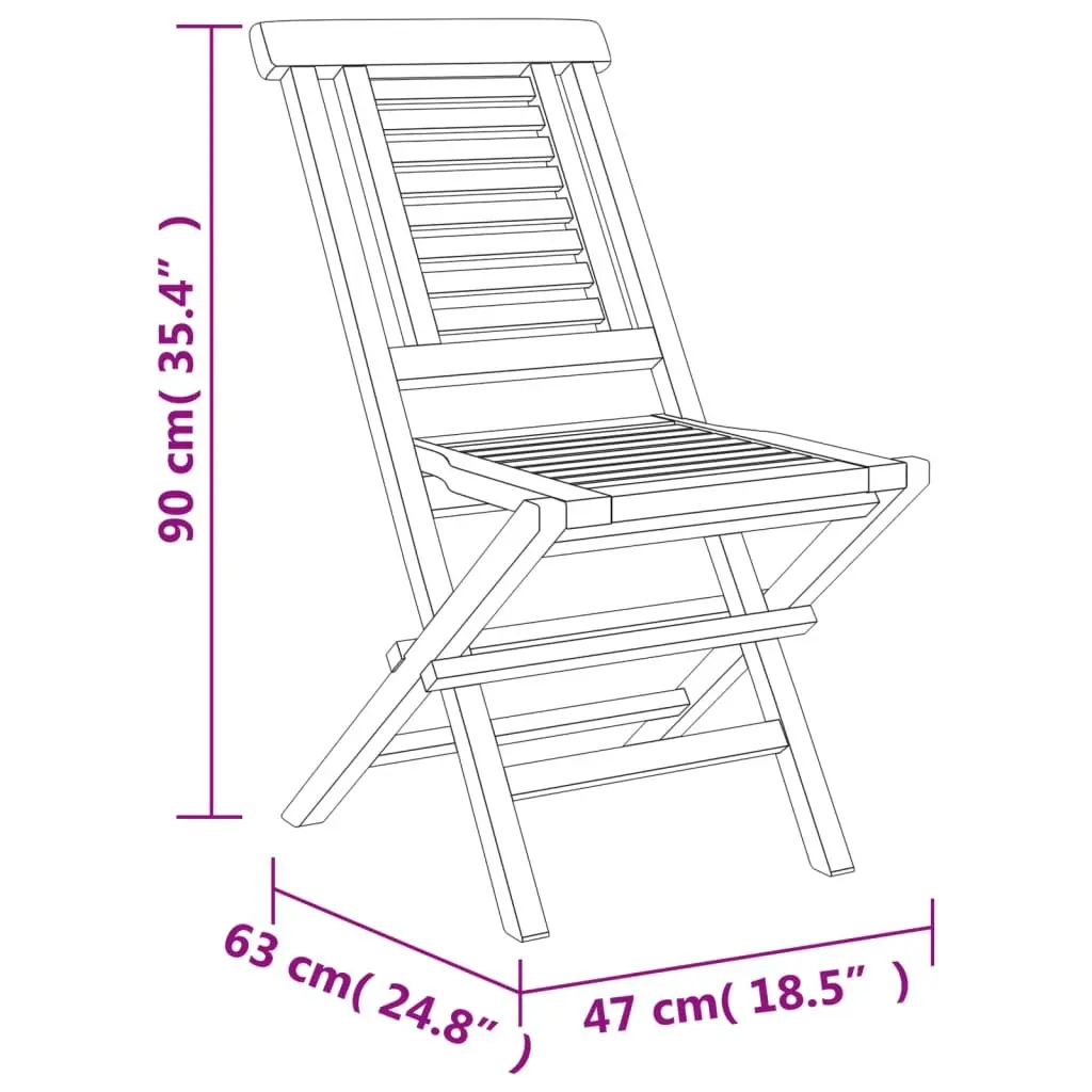7 Piece Outdoor Garden Dining Set Foldable Table Chair Patio Furniture Brown