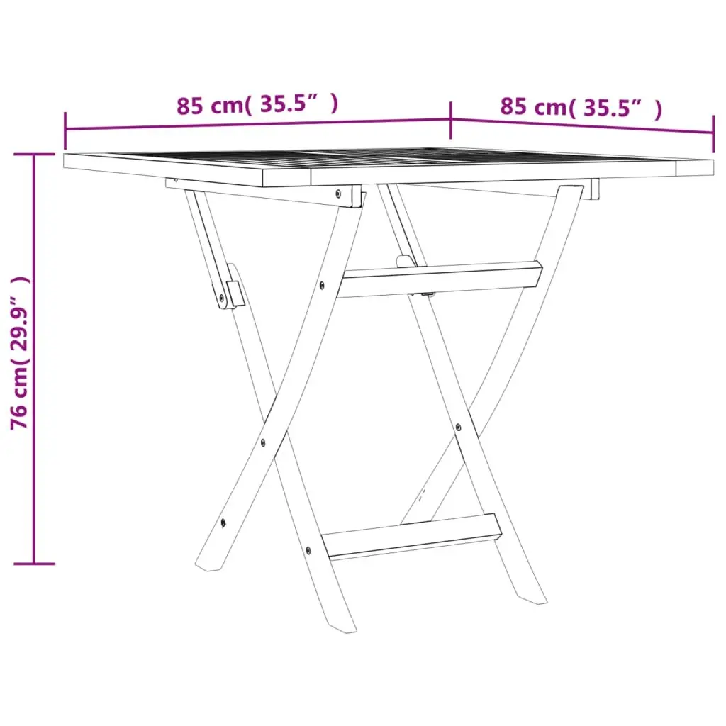 5 Piece Garden Dining Set Outdoor Furniture Patio Table Chairs Foldable