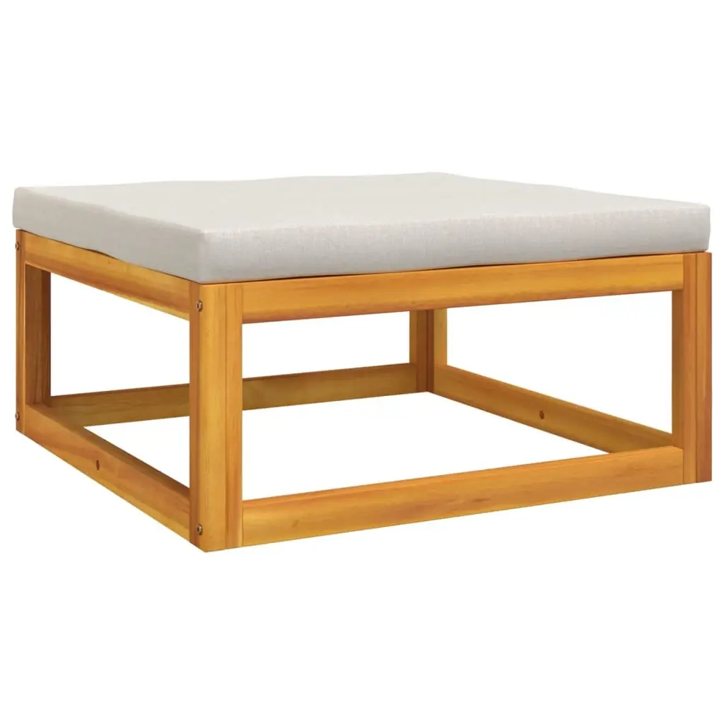 4 Piece Garden Lounge Set Outdoor Furniture with Cushions Solid Wood Patio Sofa