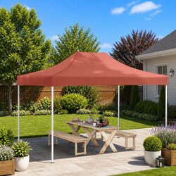 Party Tent Roof 4.5x3m Replacement Canopy Top Outdoor Garden Marquee Cover