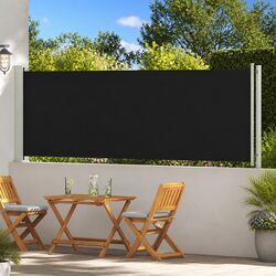 Patio Retractable Side Awning 117x600cm Screen Privacy Shade Outdoor Garden