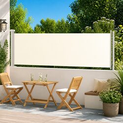 Patio Retractable Side Awning 117x600 cm Outdoor Privacy Screen Shade
