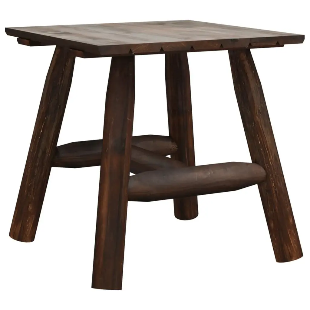 3 Piece Garden Lounge Set Solid Spruce Wood Brown Outdoor Furniture Armrests