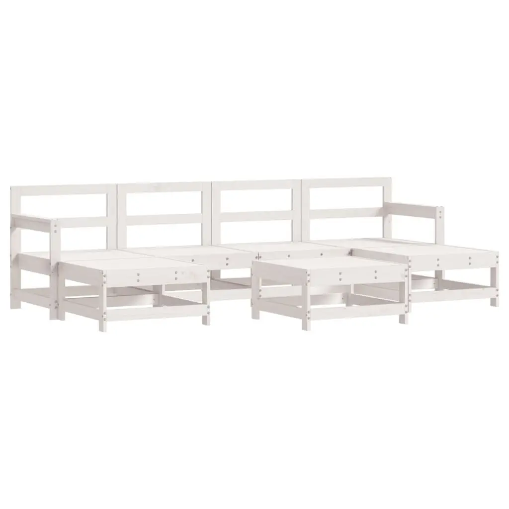 7 Piece Garden Lounge Set with Cushions Outdoor Furniture Patio Sofa Seating