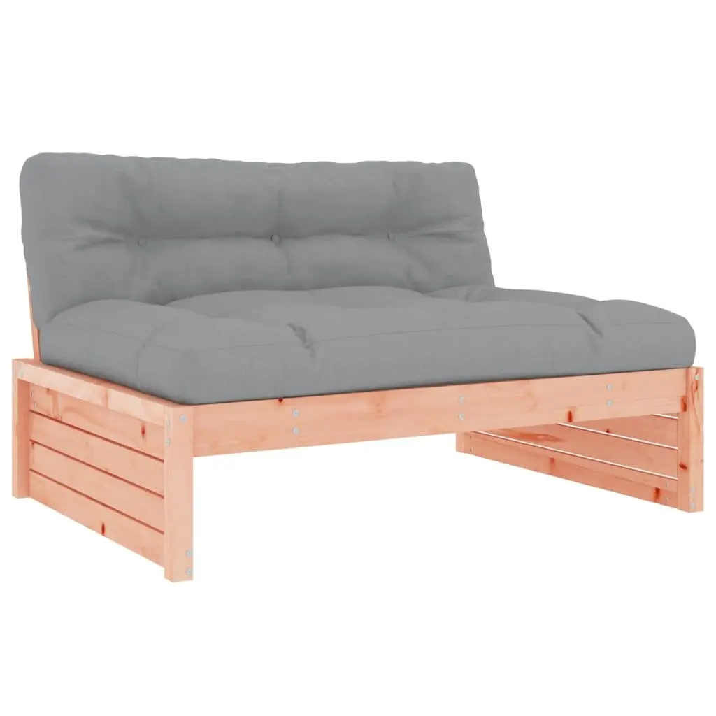 6 Piece Garden Lounge Set Outdoor Patio Furniture with Cushions Solid Wood Brown