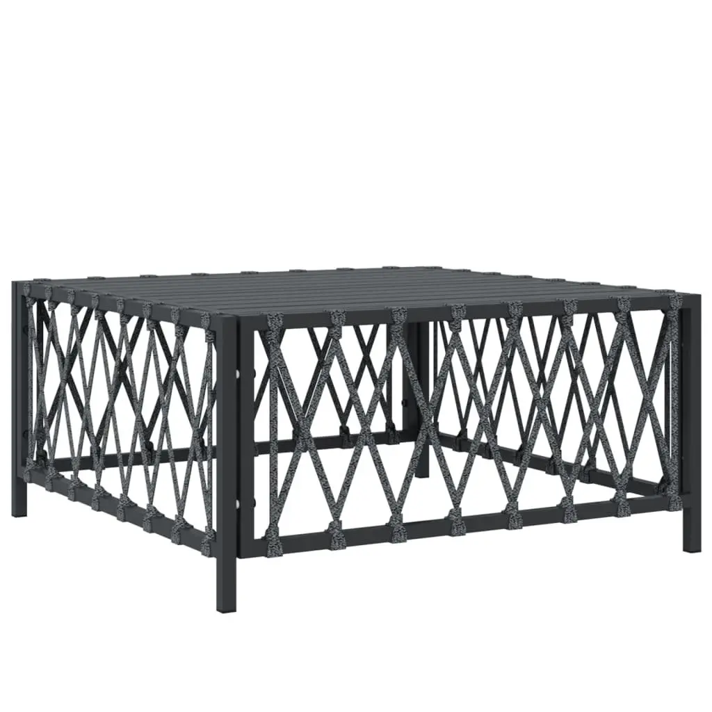7 Piece Garden Lounge Set Outdoor Sofa Furniture Anthracite with Cushions