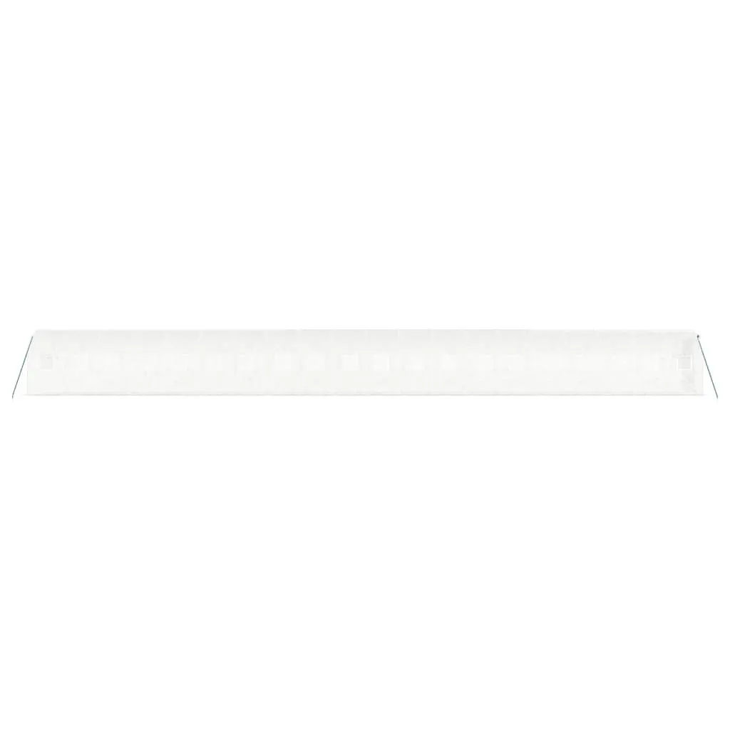 Greenhouse Steel Frame PE Cover 20x2x2m White Outdoor Garden Plant House