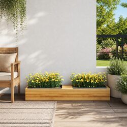 Flower Boxes for Euro Pallets 12 pcs Grey Planter Pots Garden Outdoor Indoor
