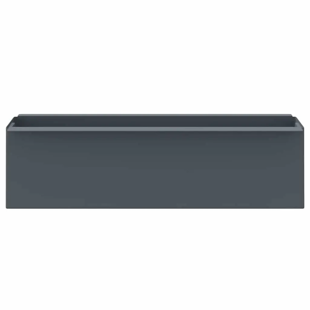Flower Boxes Euro Pallets 12 Piece Grey Planter Pots Indoor Outdoor
