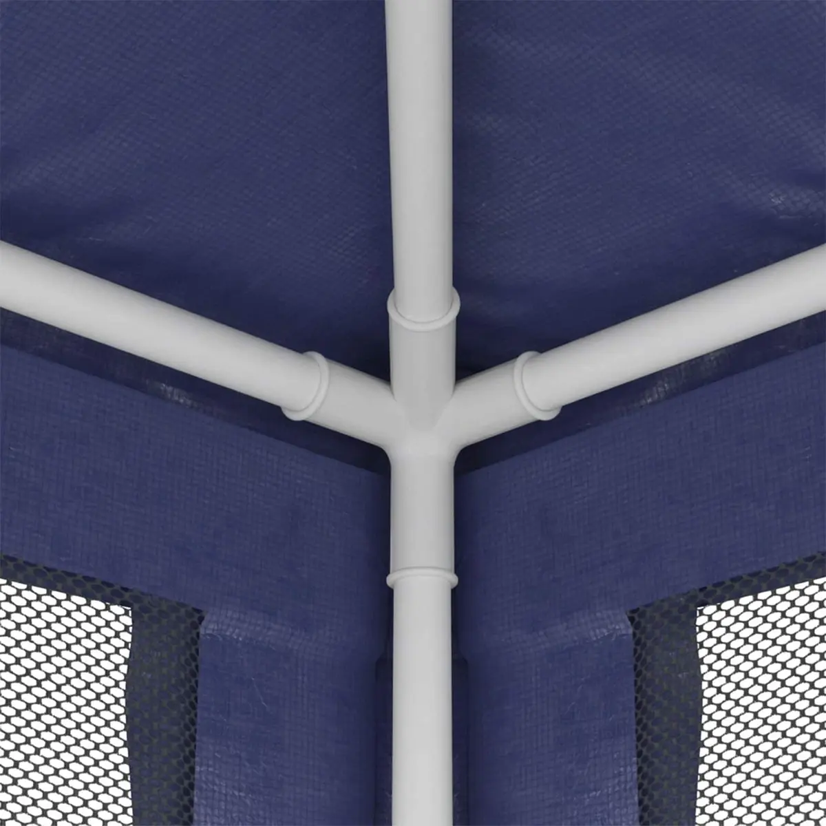 Party Tent Gazebo Outdoor Canopy Shelter 3x4m Blue with Mesh Sidewalls