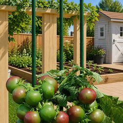 Plant Stakes 30 Pieces 180 cm Garden Support for Climbing Flowers Vegetables