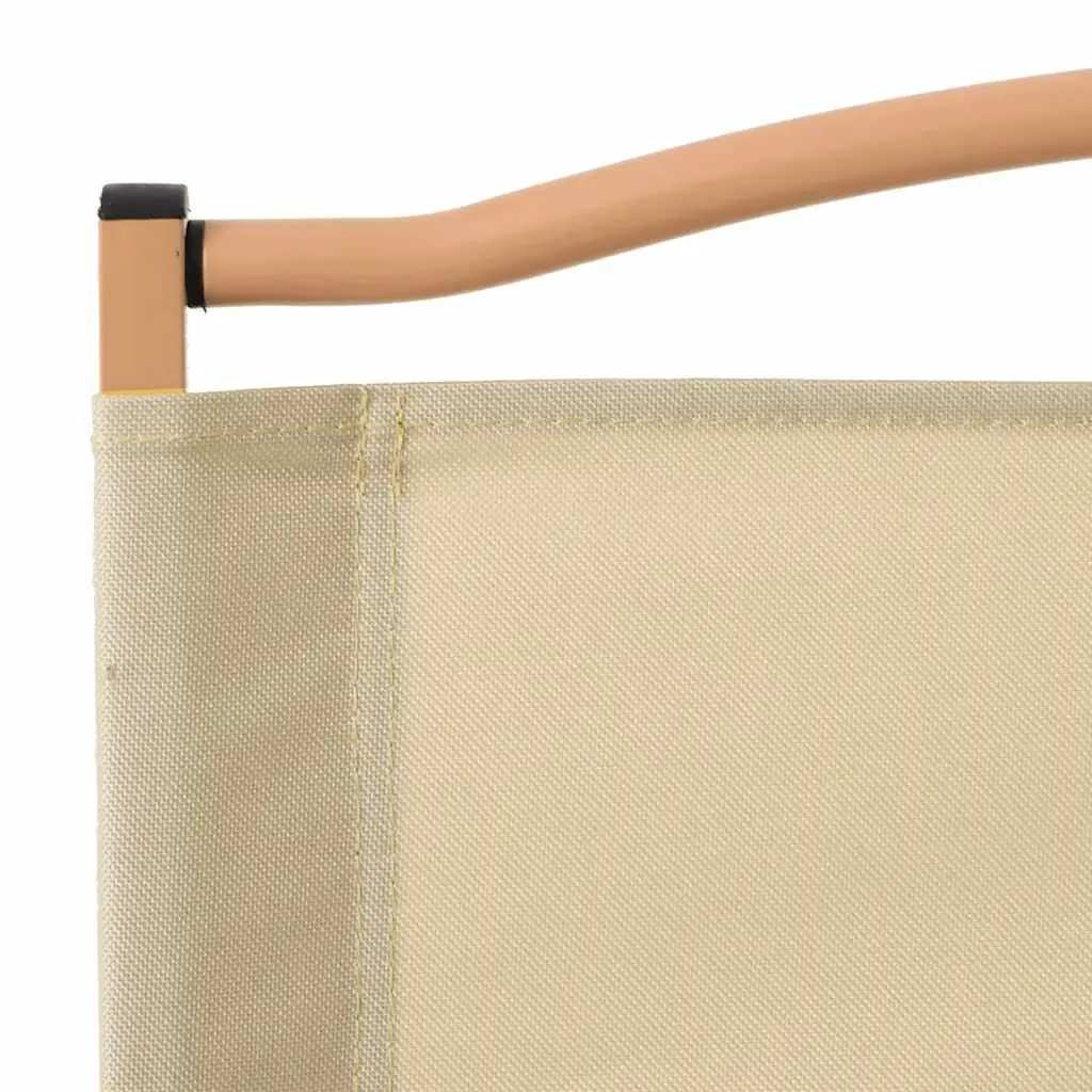 Outdoor Camping Chairs 2 Piece Portable Folding Beige Garden Picnic Fishing Seat