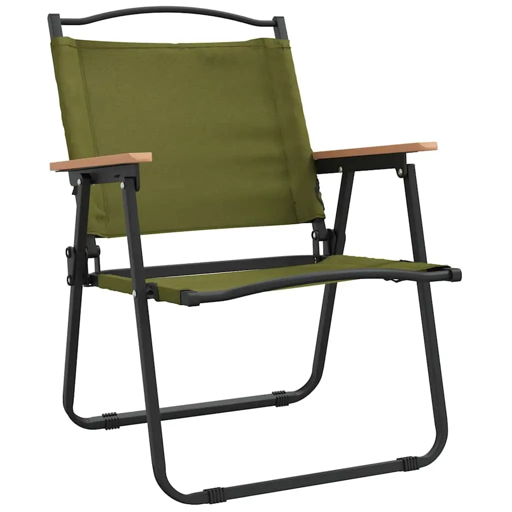 Outdoor Camping Chair Green Folding Portable Fishing Picnic Seat Garden