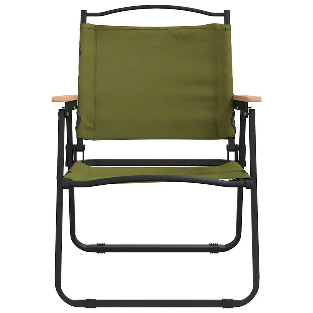 Outdoor Camping Chair Green Folding Portable Fishing Picnic Seat Garden
