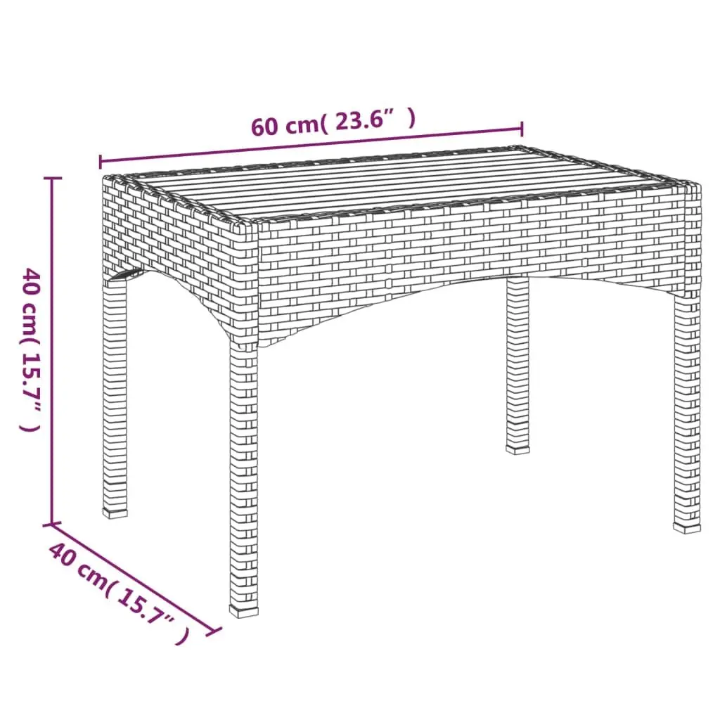 3 Piece Outdoor Garden Lounge Set Black Poly Rattan Furniture with Cushions