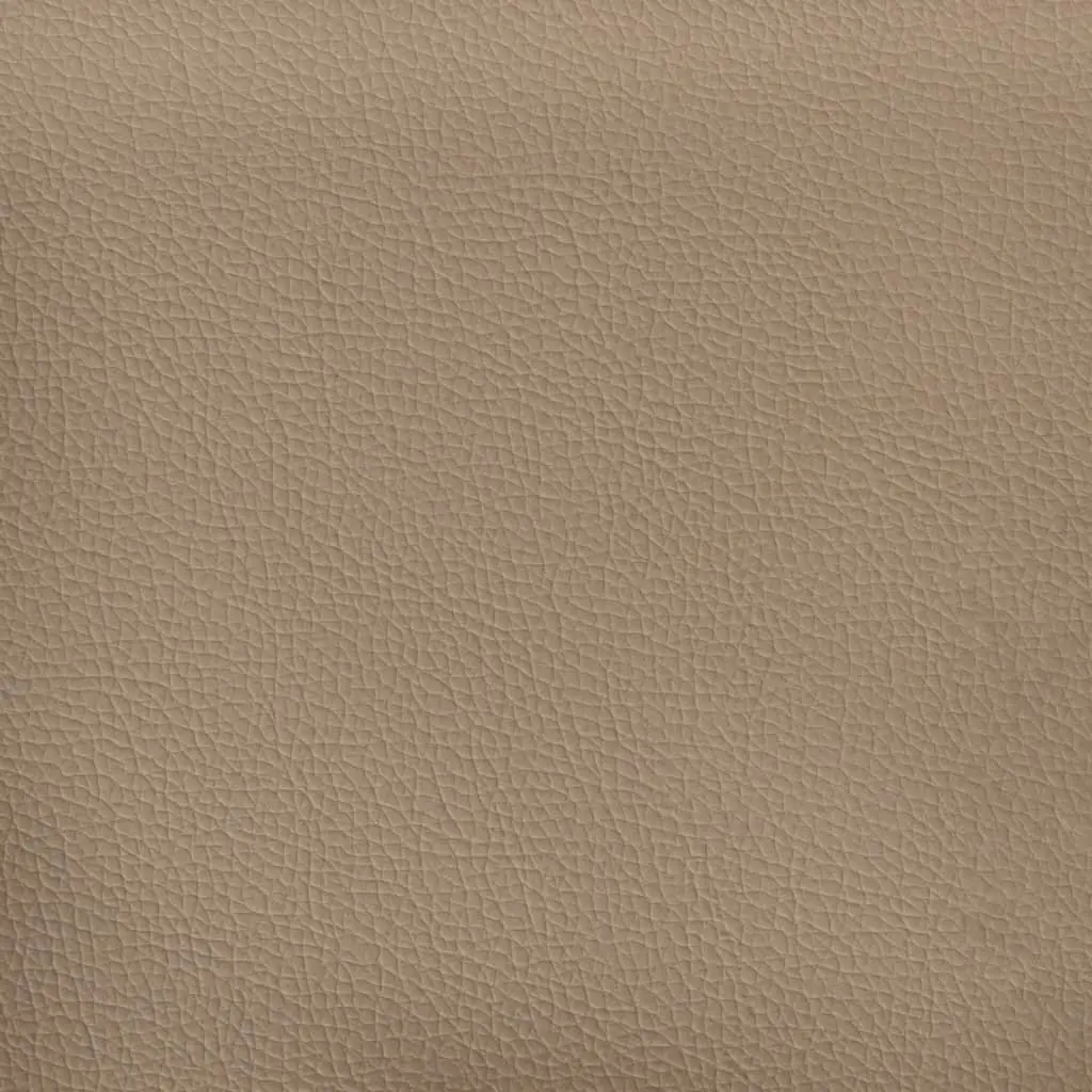 2-Seater Sofa Faux Leather Brown Modern Lounge Couch with Throw Pillows 140cm
