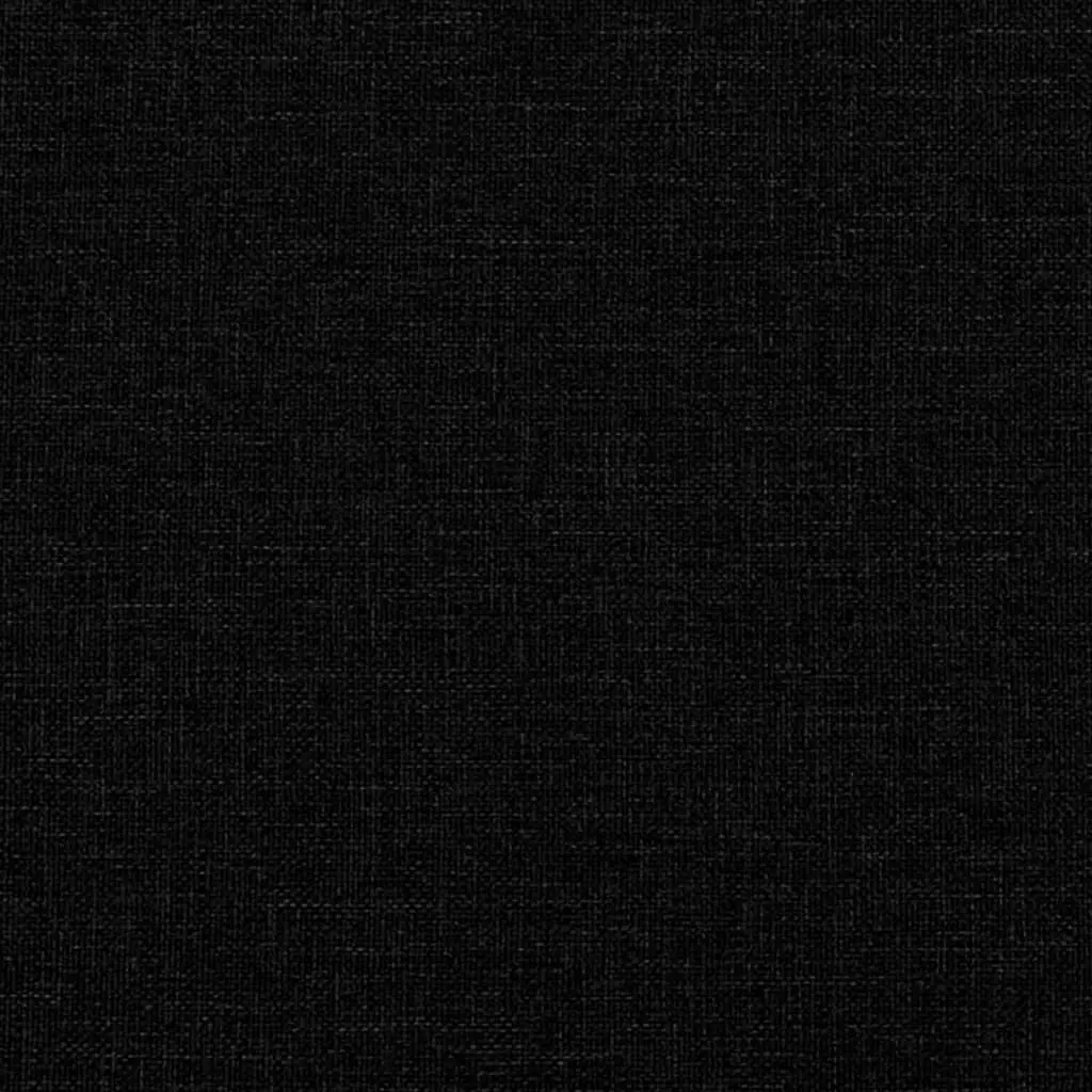 2 Piece Sofa Set Modern Black Fabric Living Room Seating Couch