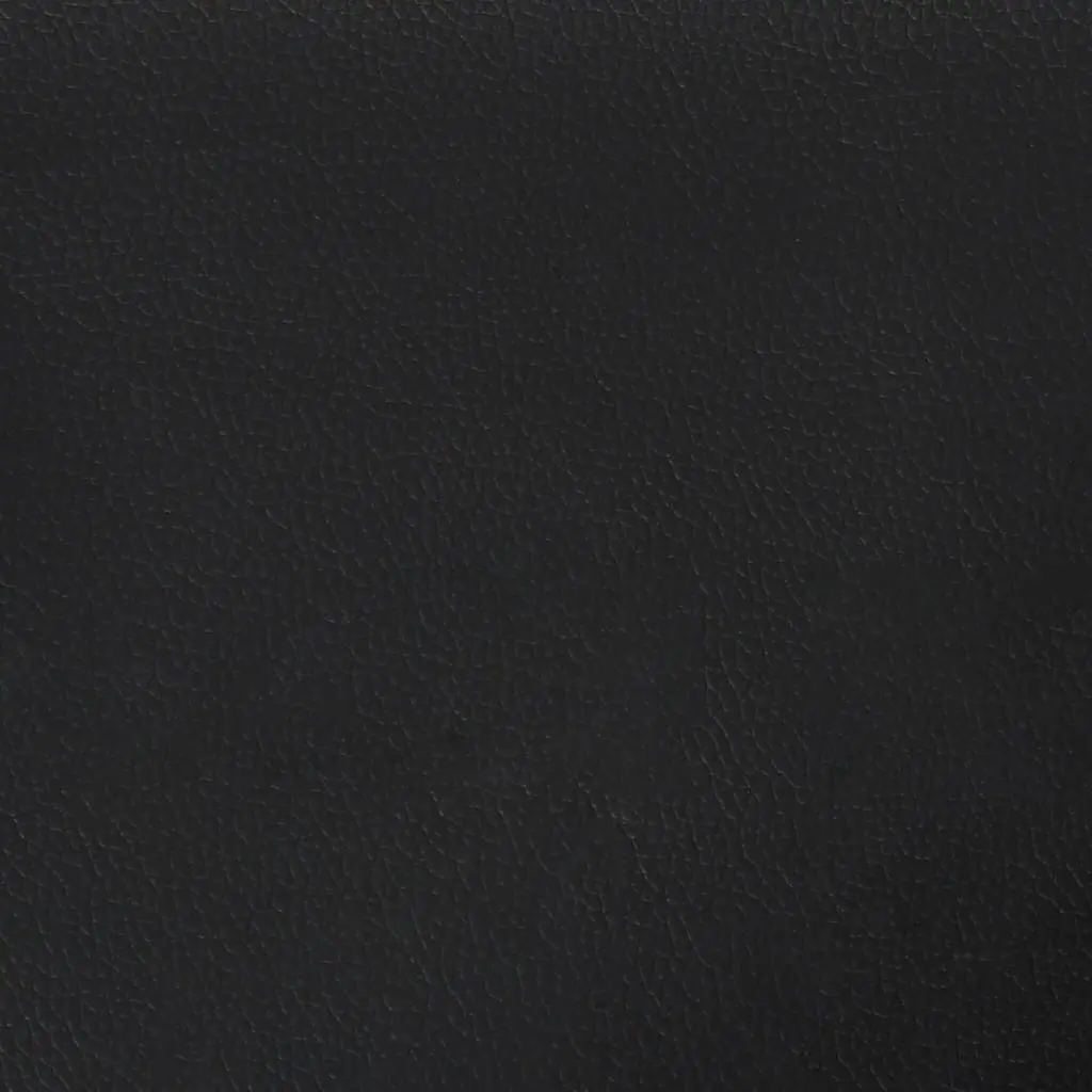 Double Bed Frame Faux Leather Padded Headboard 137x190 cm Black White