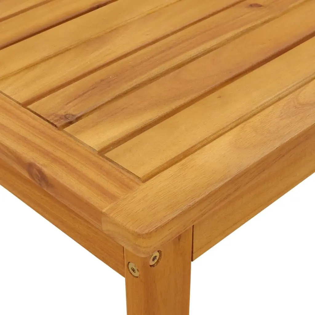 4 Piece Garden Pallet Sofa Set Solid Acacia Wood Outdoor Sectional Brown