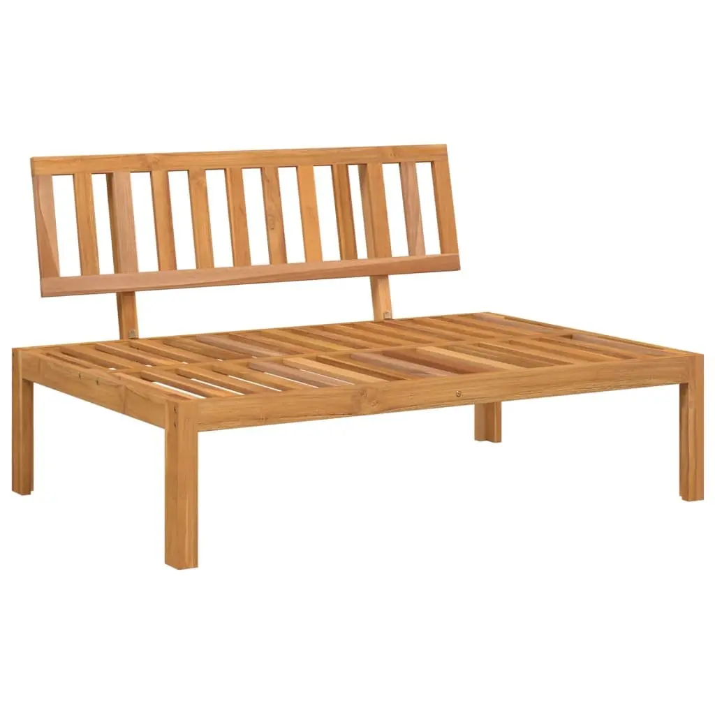 6 Piece Garden Pallet Sofa Set Outdoor Sectional Solid Wood Acacia Brown