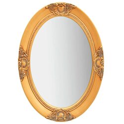 Baroque Wall Mirror Gold Frame 50x70cm Ornate Decorative Home Decor