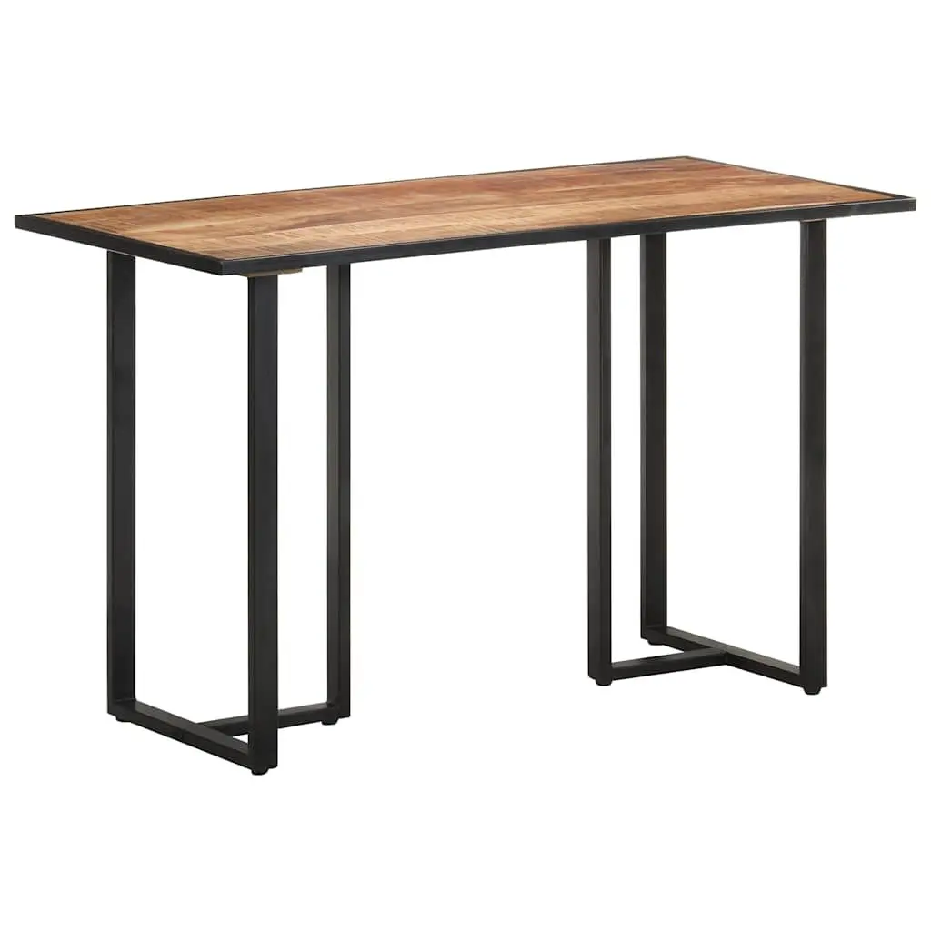Dining Table Solid Mango Wood 120 cm Brown
