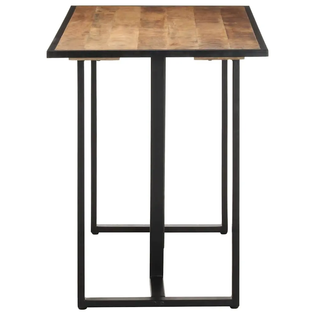 Dining Table Solid Mango Wood 120 cm Brown