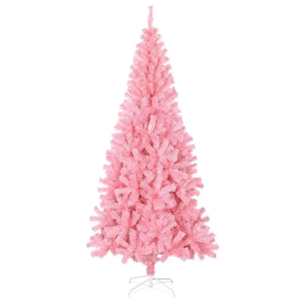 Artificial Christmas Tree 180cm Pink Reusable Indoor Outdoor Seasonal Decoration