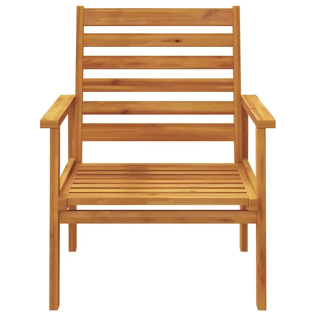 5 Piece Garden Lounge Set Solid Wood Outdoor Furniture Patio Seating Brown