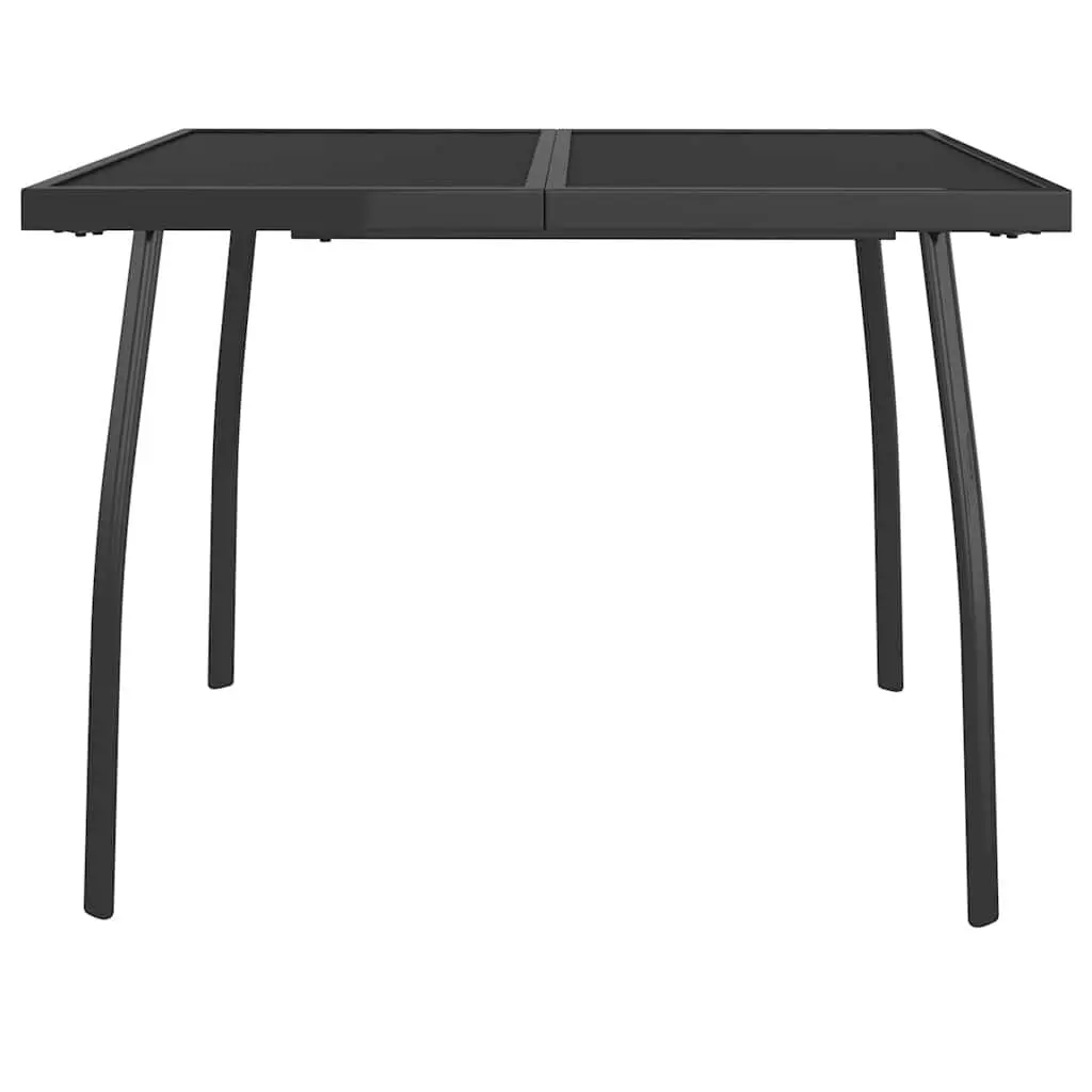 Garden Dining Set 5 Piece Metal Mesh Table Anthracite Outdoor Furniture