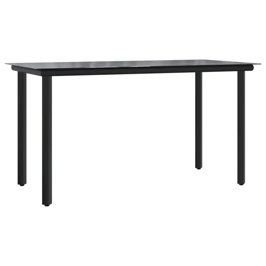 Garden Dining Set 5 Piece Outdoor Furniture Grey Rattan Table Chairs Cushions