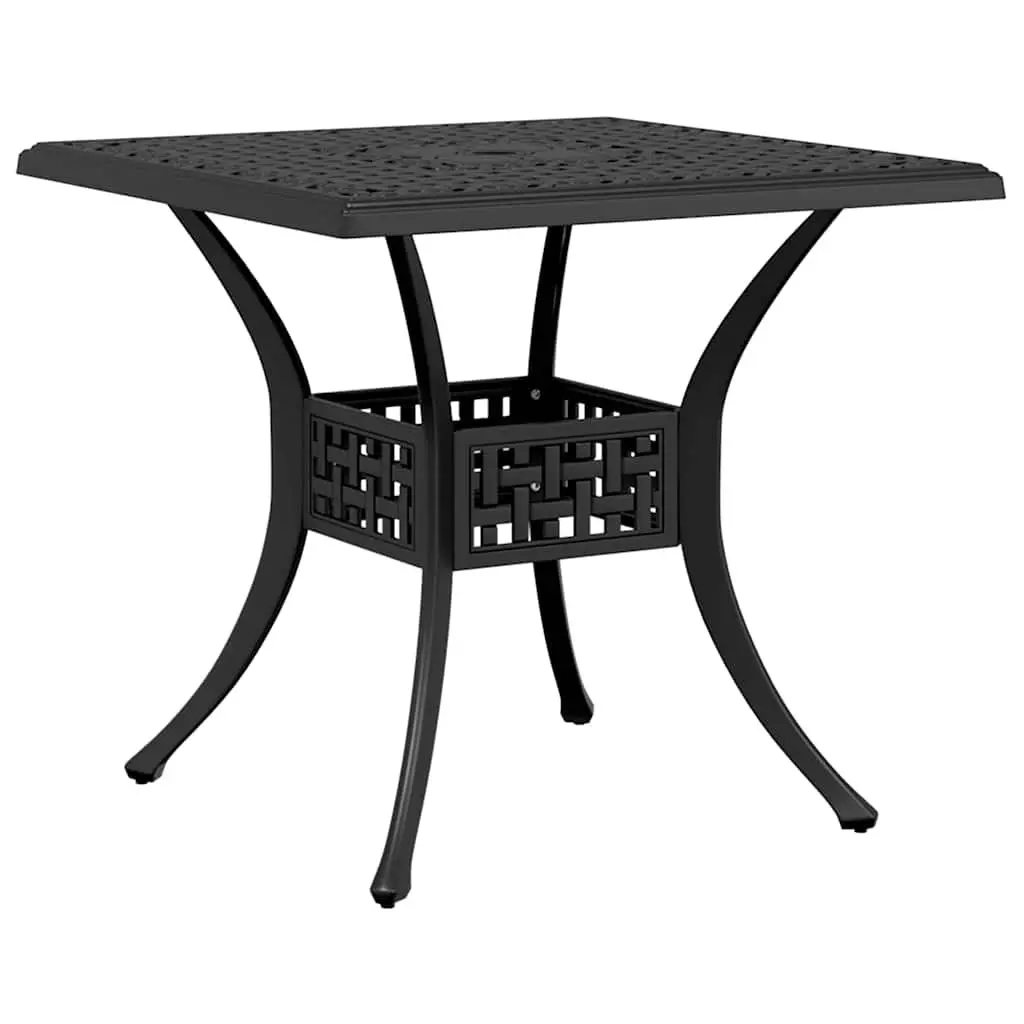 3 Piece Bistro Set Outdoor Garden Patio Furniture Table Chairs Black Seating