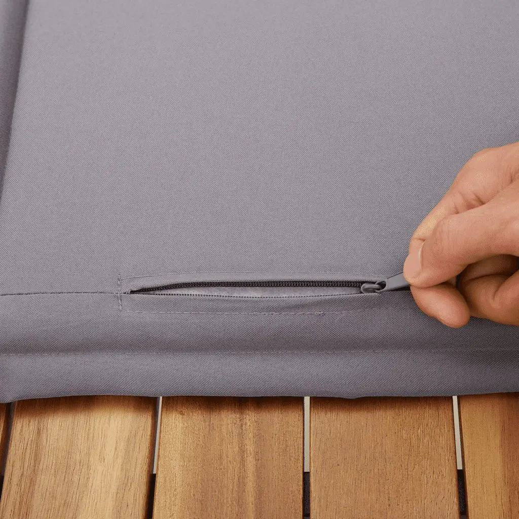 7 Piece Garden Sofa Set Outdoor Furniture Beige Poly Rattan with Cushions Patio