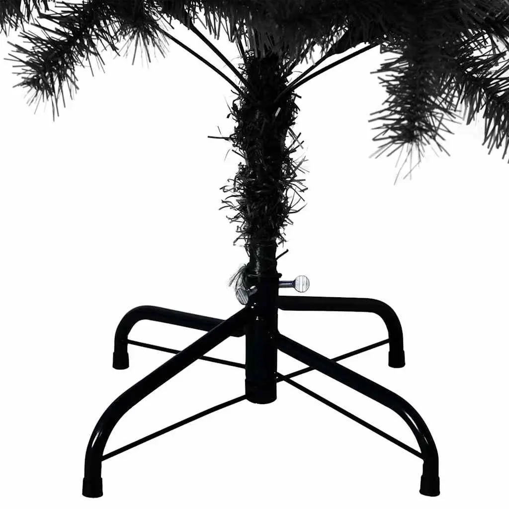 Artificial Christmas Tree Lifelike 150cm Black