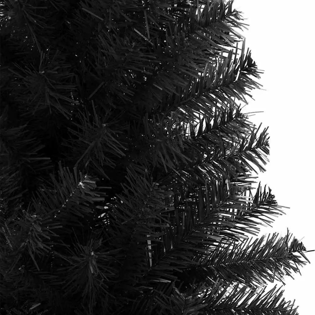 Artificial Christmas Tree Lifelike Appearance 180 cm Black