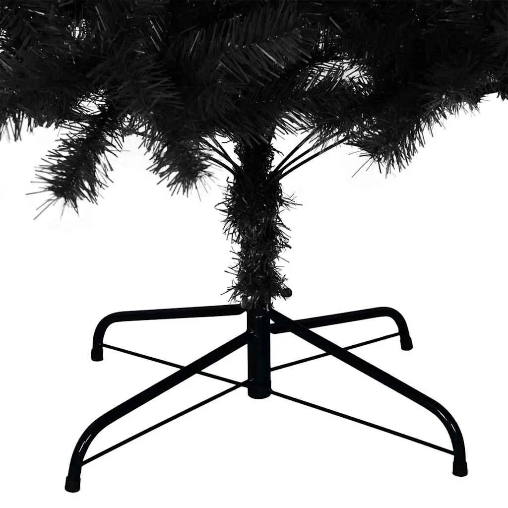 Artificial Christmas Tree Lifelike Appearance 180 cm Black